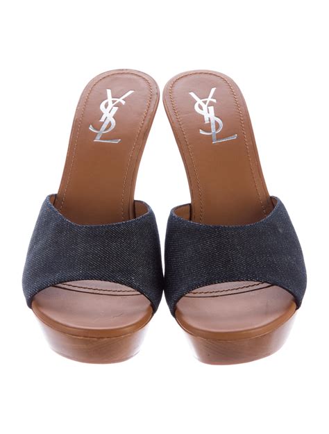 ysl slide|yves saint laurent slides.